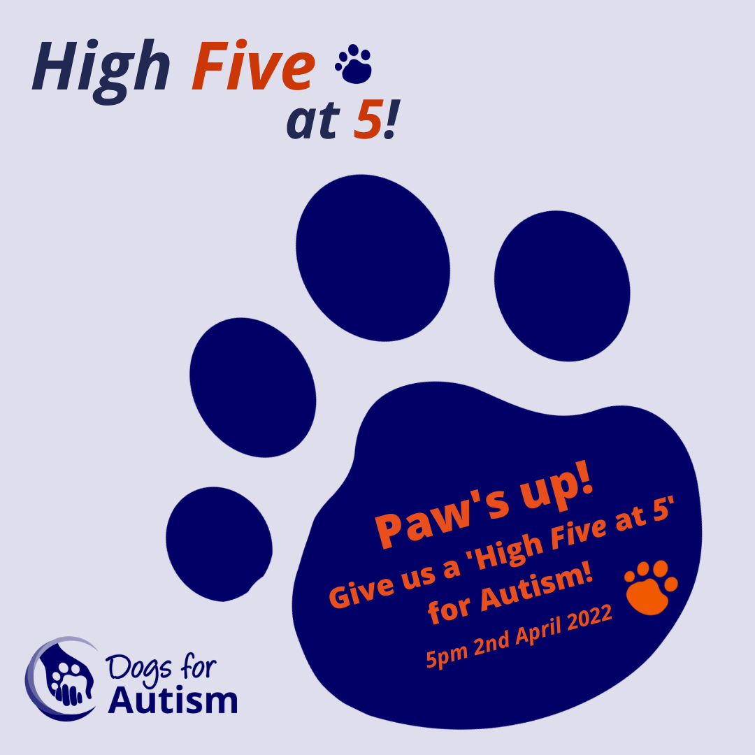 Join the ‘High Five at 5pm’ for Autism Awareness Month