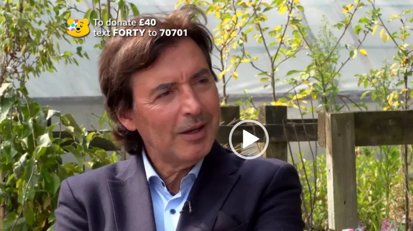 Jean Christophe talking on Children in Need