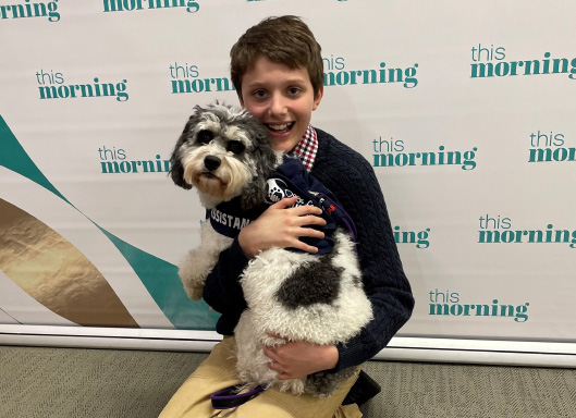 Thomas and Megan at ITV