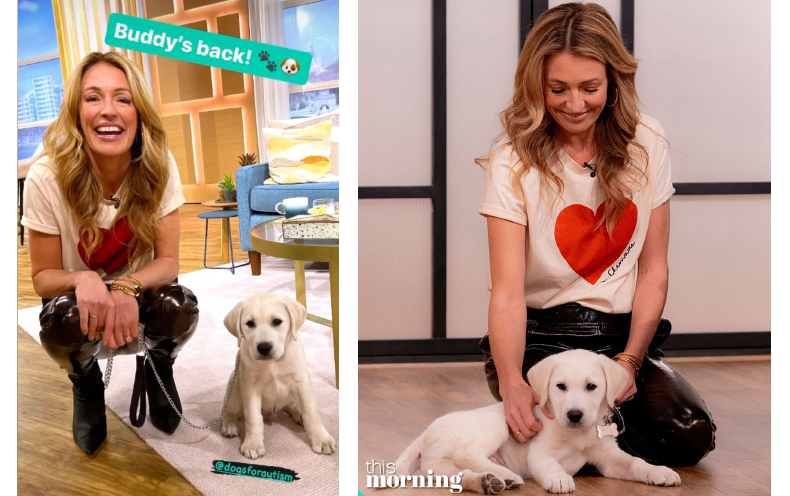 Cat Deeley and Buddy