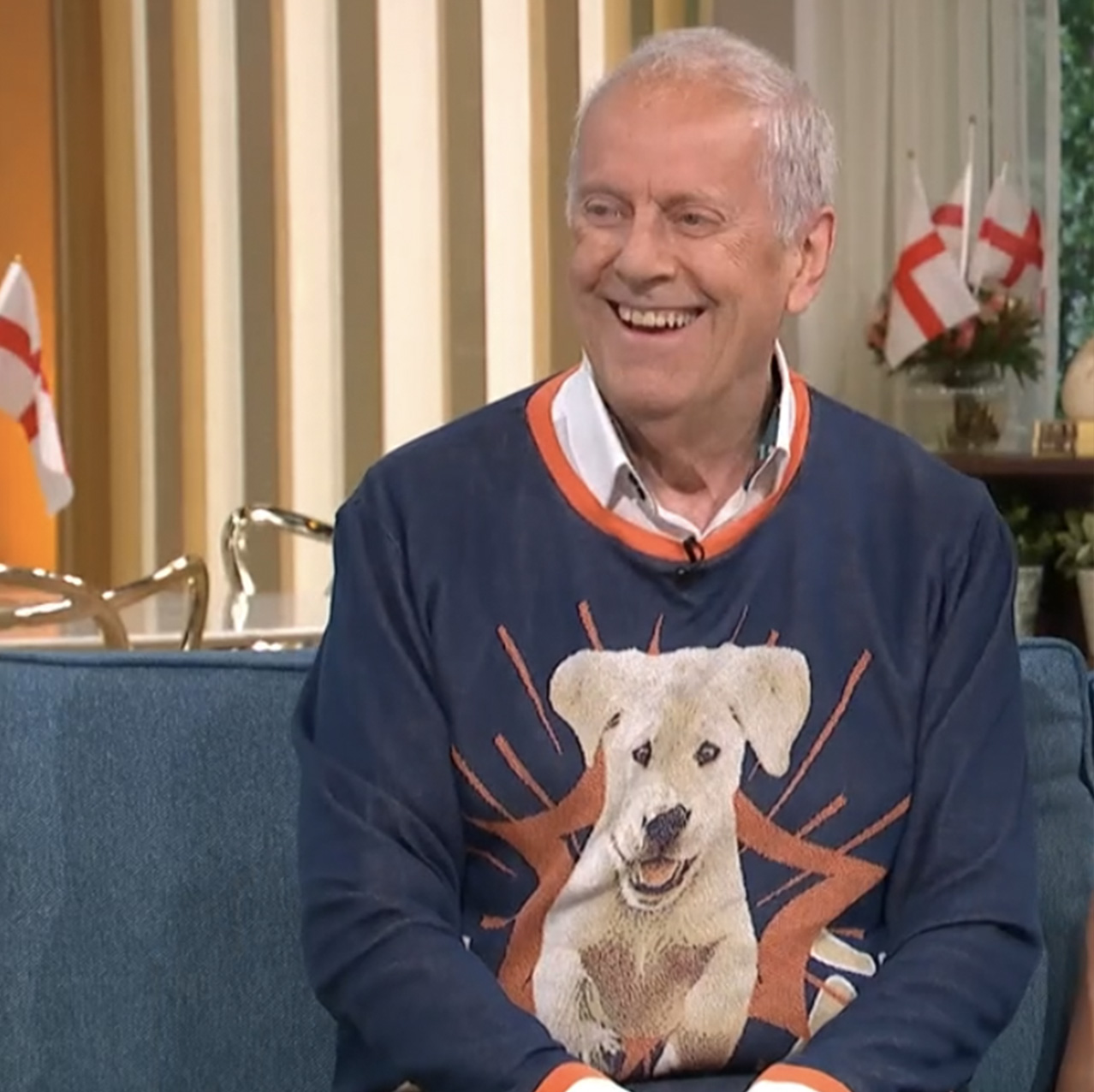 Gyles Brandreth in Buddy Jumper
