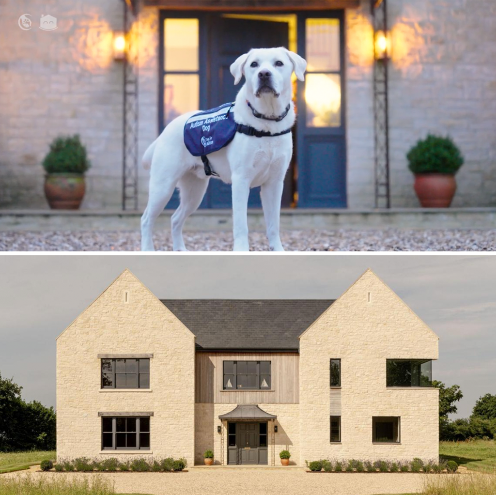 Raffle House and Dogs for Autism