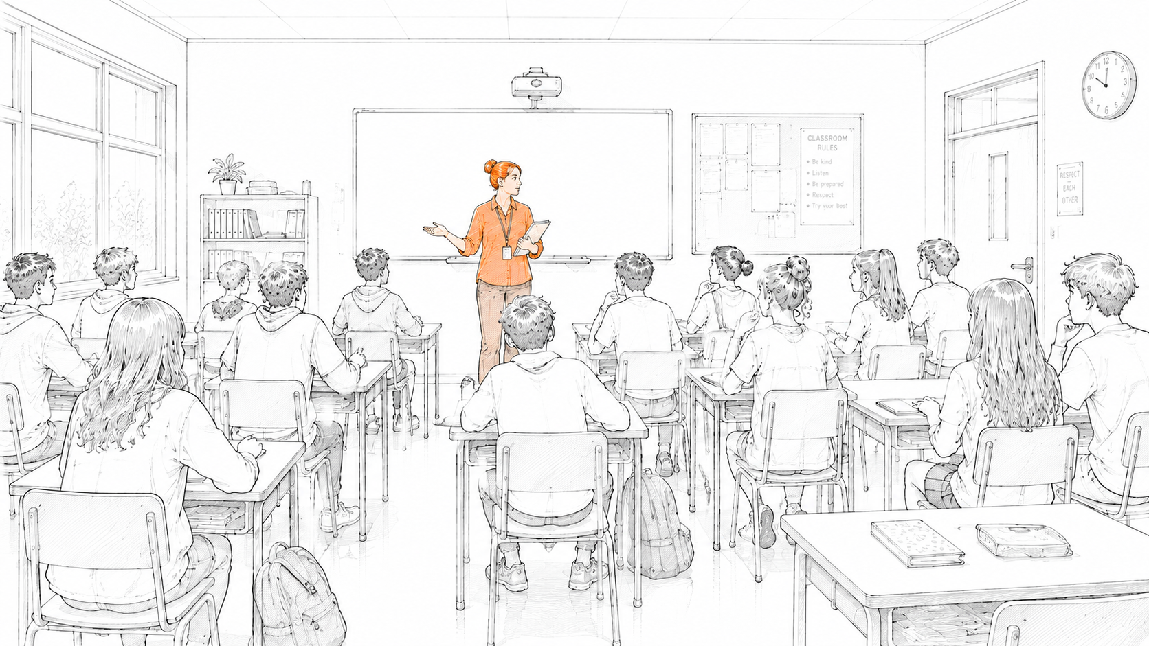 new teacher