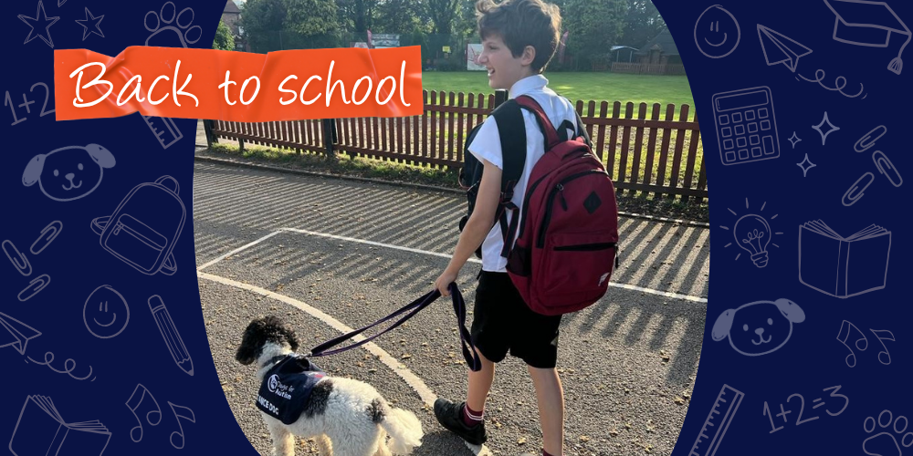 Thomas and Megan back to school